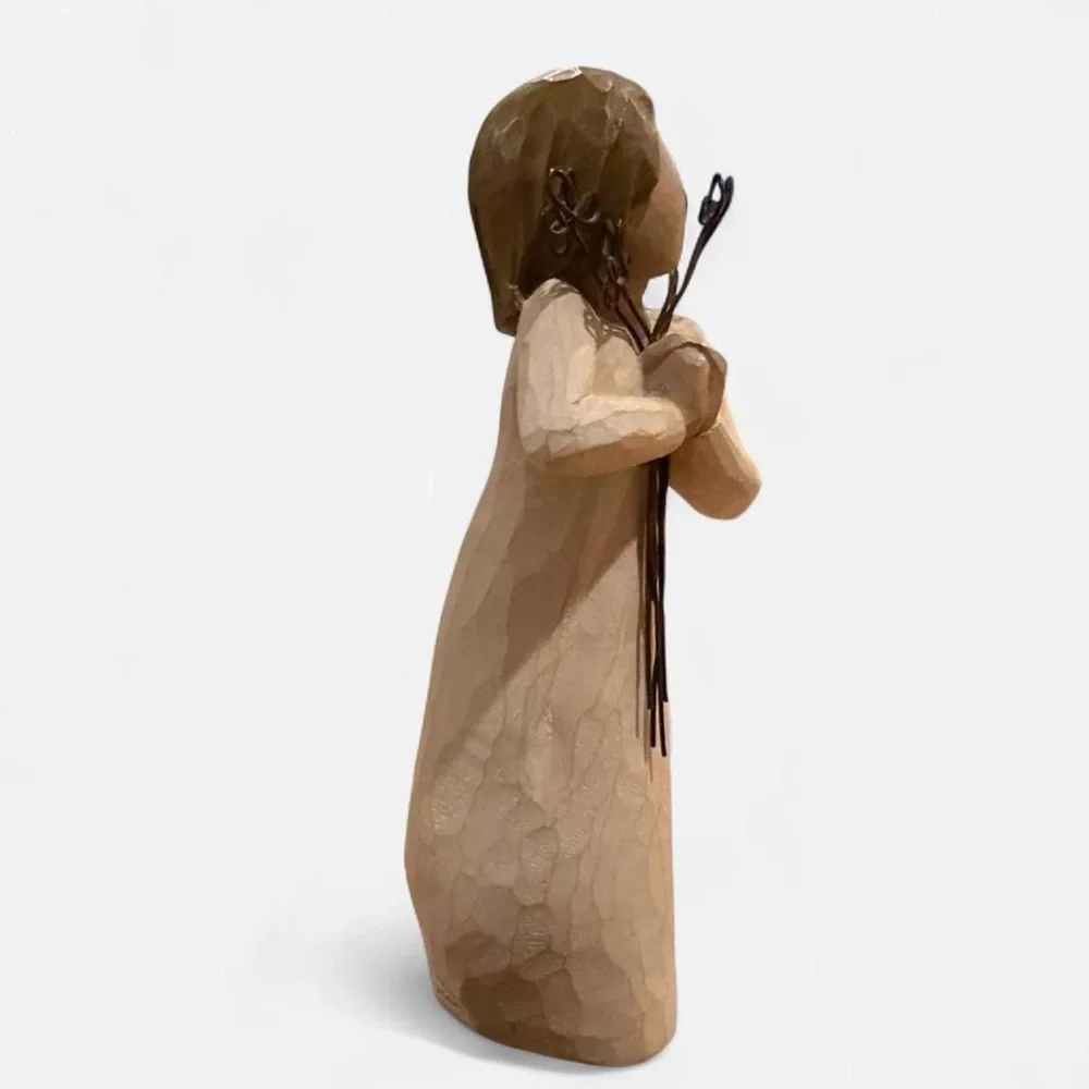 Willow Tree Friendship Figurine 5.5” hand painted